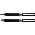 Charles Dickens fém tollkészlet, fekete tollbetéttel, fekete (1058-01)