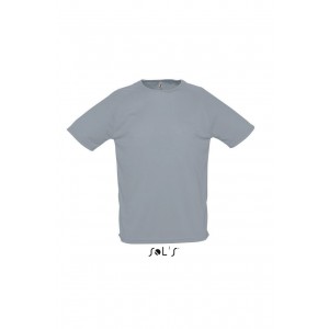 Sols Sporty raglnujj pl, Pure Grey (T-shirt, pl, kevertszlas, mszlas)