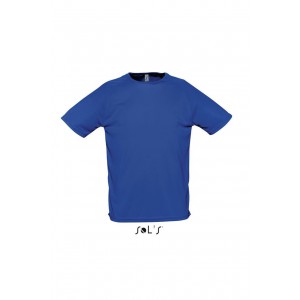 Sols Sporty raglnujj pl, Royal Blue (T-shirt, pl, kevertszlas, mszlas)