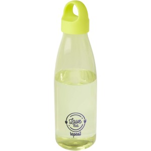 Bergen újraműanyag vizespalack, 800 ml, lime (vizespalack)