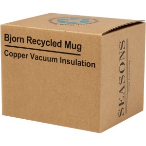 Bjorn RCS újraacél réz-vákuumos bögre, 360 ml, fekete (bögre)