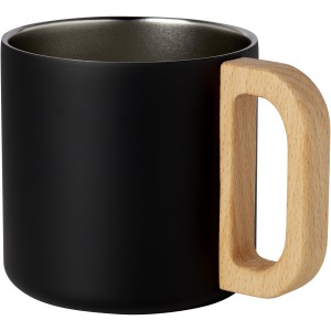 Bjorn RCS újraacél réz-vákuumos bögre, 360 ml, fekete (bögre)