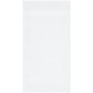 Charlotte pamut törölköző, 50x100 cm, 450 g/m2, fehér (törölköző)