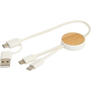 Chechia gyorstöltő- és adatkábel, 30 cm, 27W, fehér (vezeték, elosztó, adapter, kábel)