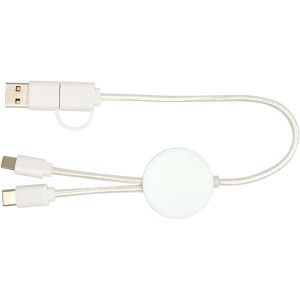 Citala gyorstöltő- és adatkábel, 30 cm, 27W, fehér (vezeték, elosztó, adapter, kábel)