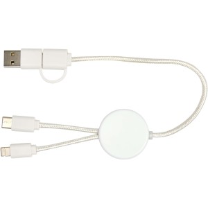 Citala gyorstöltő- és adatkábel, 30 cm, 27W, fehér (vezeték, elosztó, adapter, kábel)