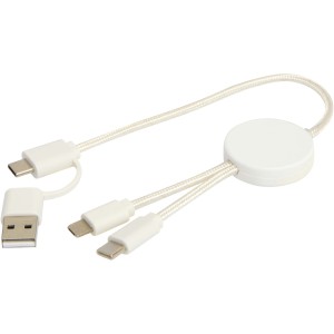 Citala gyorstöltő- és adatkábel, 30 cm, 27W, fehér (vezeték, elosztó, adapter, kábel)