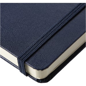 CLASSIC A/5 jegyzetfüzet, bőrhatású borítóval, kék (füzet, notesz)