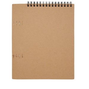 Doodle A5 spirálfüzet és zsírkréta, natúr (füzet, notesz)