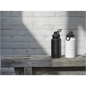 Dupeca rozsdamentes acél palack, 840 ml, fekete (termosz)