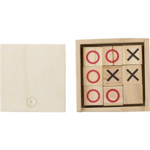 Fa Tic Tac Toe játék, natúr (játék)