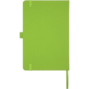 Honua A5 újrapapír füzet RPET szövet borítóval, lime (füzet, notesz)
