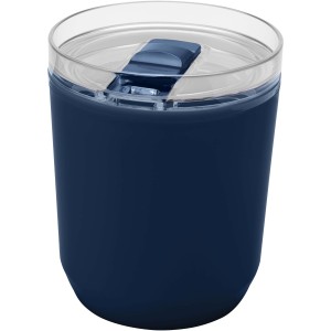 Hudson duplafalú újraműanyag pohár, 180 ml, sötétkék (pohár)