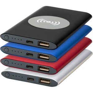 Juice 4000 mAh vezetk nlkli powerbank, ezst (powerbank)