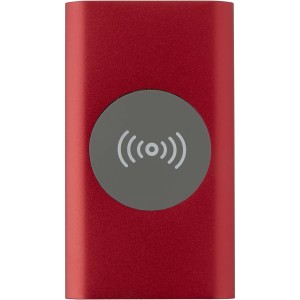 Juice alumnium vezetk nlkli powerbank, 4000 mAh, piros (powerbank)