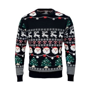 Kar�csonyi LED-es pul�ver L/XL