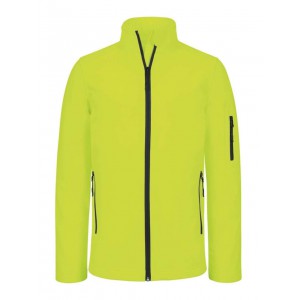 Kariban frfi softshell dzseki, Fluorescent Yellow (dzseki)