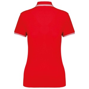 Kariban ni rvidujj gallros pl, Red/White (gallros pl, 90-100% pamut)