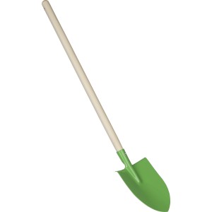 Kerti ásó, világoszöld (kertészkedés)