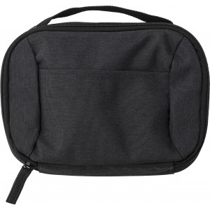 Kistáska utazáshoz, antracit (irattáska, laptoptáska)