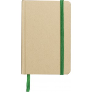 Kraft füzet, lime (füzet, notesz)