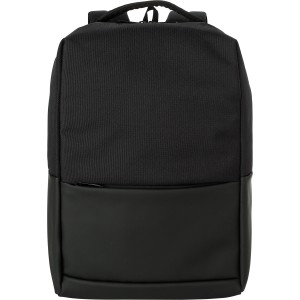 Laptophátizsák, 600D, fekete (hátizsák)