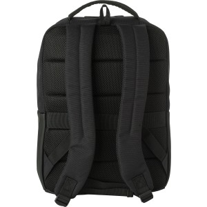 Laptophátizsák, 600D, fekete (hátizsák)