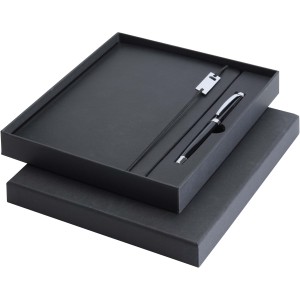 Legato Elegance A5-s fzet rollerballal, fekete