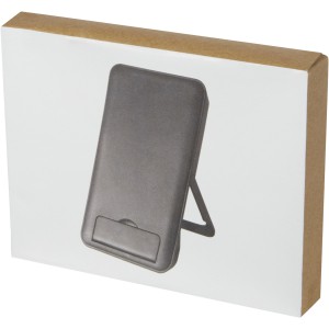 Loop 10W-os újraműanyag töltőpad és állvány, fekete (powerbank)