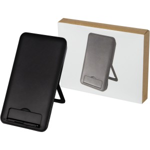 Loop 10W-os újraműanyag töltőpad és állvány, fekete (powerbank)