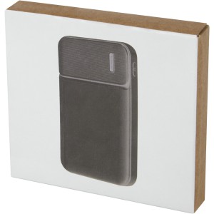 Loop 5000mAh újraműanyag powerbank, fekete (powerbank)