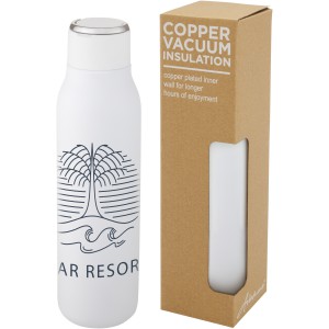 Marka rézvákuumos palack, 600 ml, fehér (termosz)