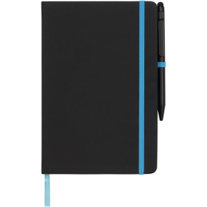 Medium Noir Edge füzet, fekete/kék (füzet, notesz)