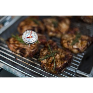 Met BBQ hőmérő, ezüst (piknik, kemping, grill)