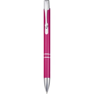 Moneta golyóstoll kék tollbetéttel, pink (fém golyóstoll)