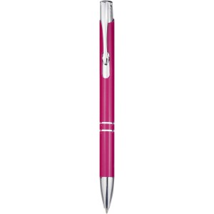 Moneta golyóstoll kék tollbetéttel, pink (fém golyóstoll)