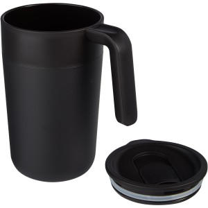 Nordia duplafalú újrabögre, 400 ml, fekete (bögre)