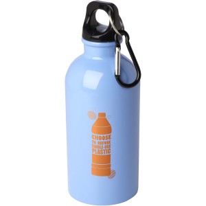 Oregon egyfalú rozsdamentes acél palack, 400 ml, kék (vizespalack)