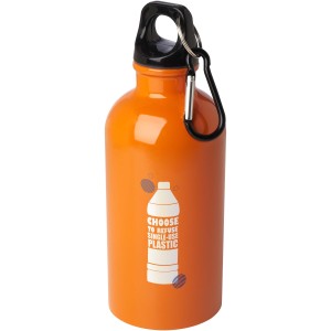Oregon egyfalú rozsdamentes acél palack, 400 ml, narancssárga (vizespalack)