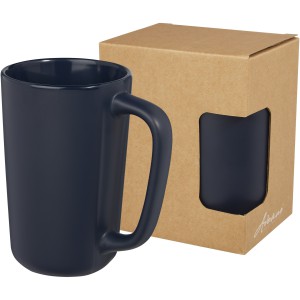 Perk kerámia bögre, 480 ml, sötétkék (bögre)