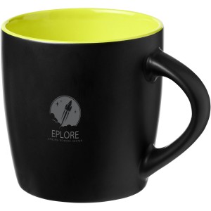 Riviera kerámia bögre, fekete /lime (bögre)