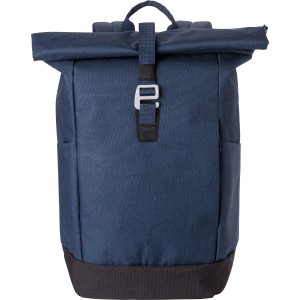 Rolltop hátizsák, 600D, kék (hátizsák)