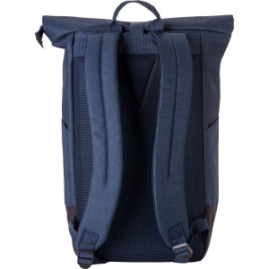 Rolltop hátizsák, 600D, kék (hátizsák)