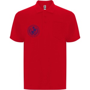Roly Centauro Premium uniszex pikpl, Red (gallros pl, 90-100% pamut)