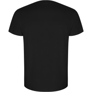 Roly Golden organikus pamut frfi pl, Solid black (T-shirt, pl, 90-100% pamut)