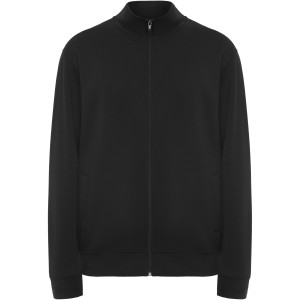 Roly Ulan uniszex cipzros pulver, Solid black (pulver)