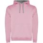 Roly Urban frfi kapucnis pulver, Light pink, Marl Grey