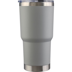 Rozsdamentes acél duplafalú bögre, 590 ml, szürke (bögre)