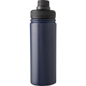 Rozsdamentes acél duplafalú palack, 500 ml, kék (termosz)