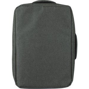 rPET poliészter laptophátizsák, zöld (irattáska, laptoptáska)